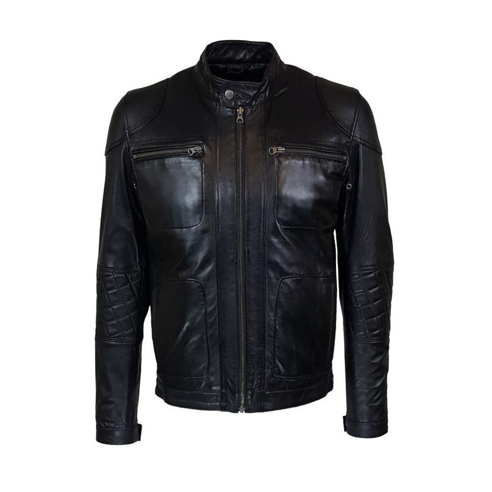 men's leather jacket canberra