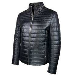 doudoun –blouson-en- cuir-noir-matelasse-reykjavik-tiers