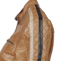 blouson-femme-en-cuir-agneau-biker-deux-bandes-plan-cognac