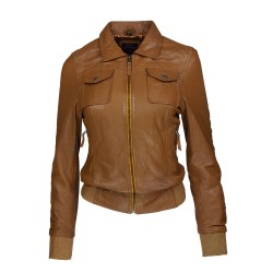 women's leather jacket revo