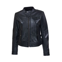mecano leather woman jacket