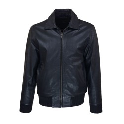man leather jacket delgado