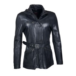 clyde leather woman jacket